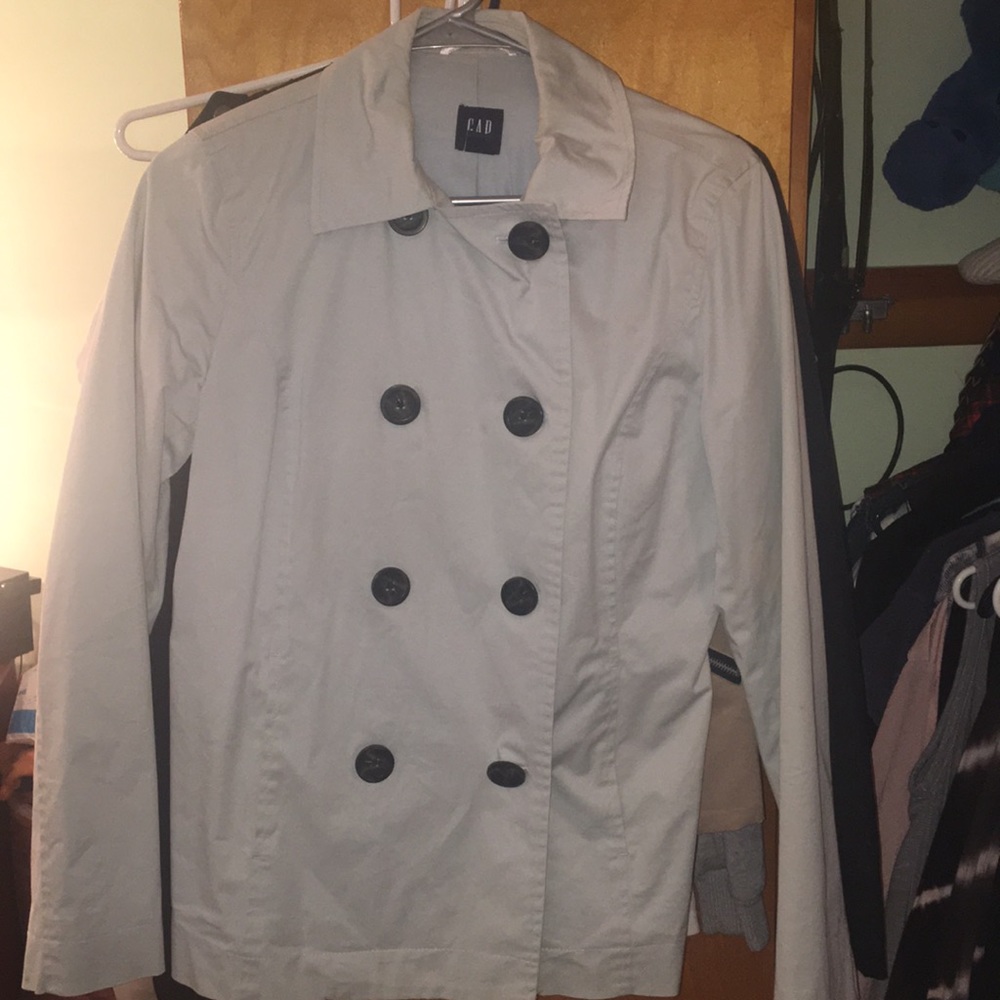Powder blue jacket from the GAP